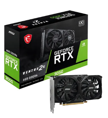 Placa de Video PCI-E NVIDIA RTX 3050 6GB